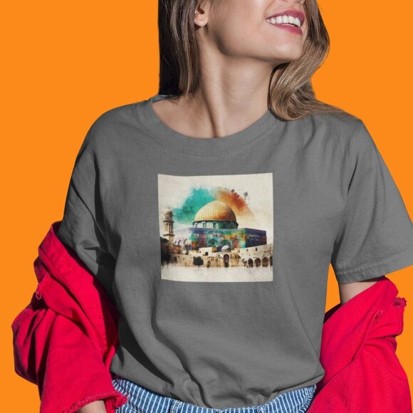 Multi color Ramadan Kareem Mosque Islamic Shirt | Ramadan Kareem T-shirt - Picture 6 of 10